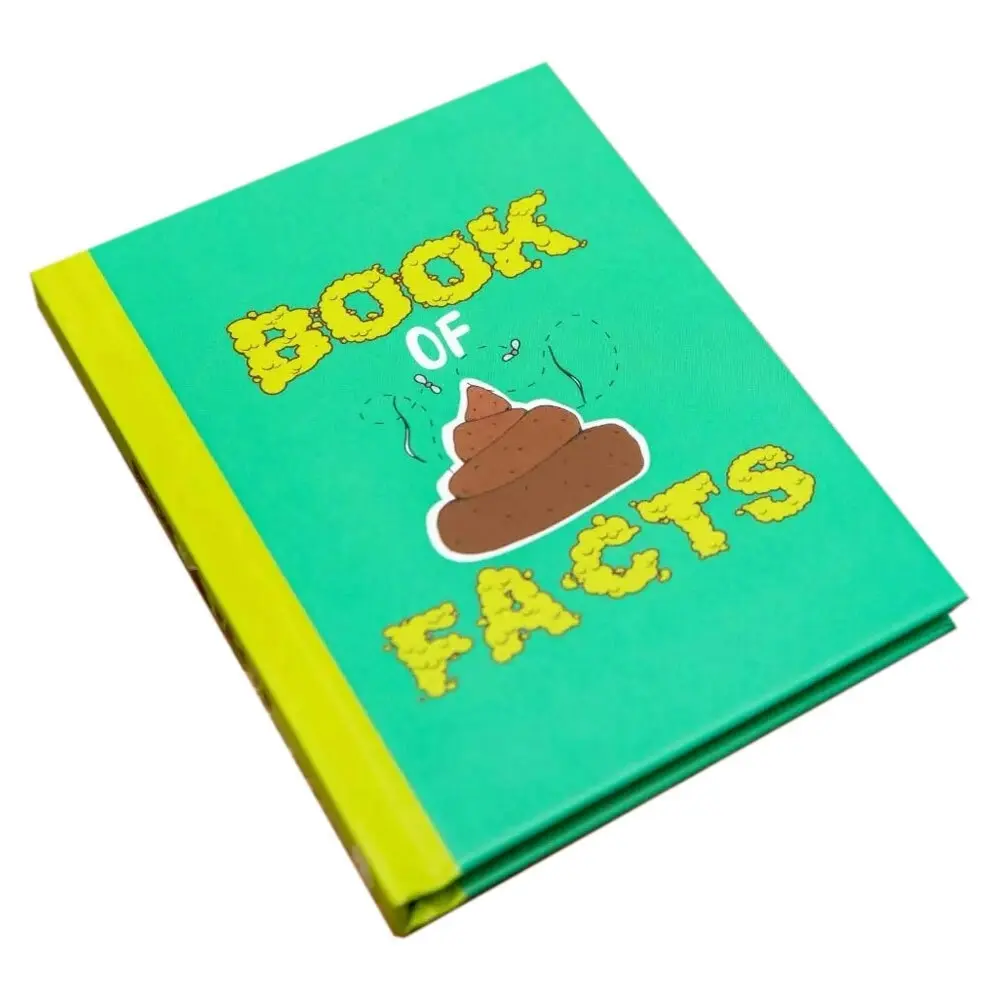 Boxer Gifts 96-Pages Book Of Poop Facts Hardback Funny/Trivia Adults/Family