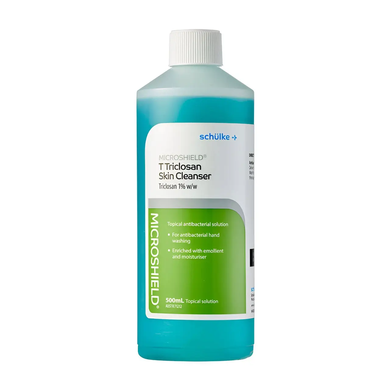 Microshield T Triclosan Skin Cleanser 500ml - Beauty