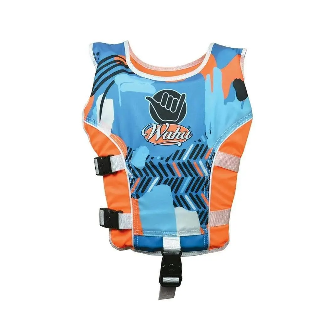 Wahu Swim/Life Vest/Jacket Child Medium Blue/Orange 20-30kg 4-5y Swimming/Water