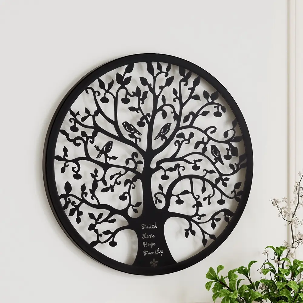 Artiss Metal Wall Art 60cm Hanging Sculpture - Home & Garden