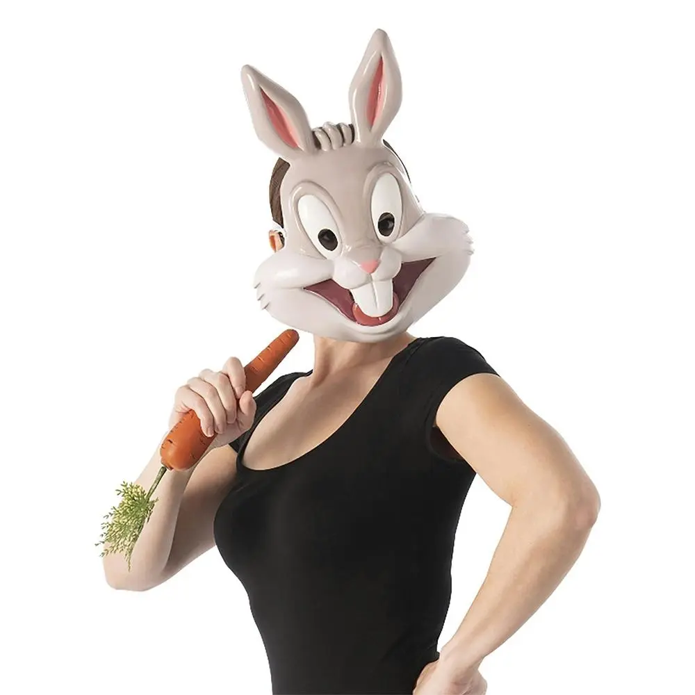 Space Jam 2 Looney Tunes Bugs Bunny Mask Halloween/Dress Up Party Unisex Costume - Fashion