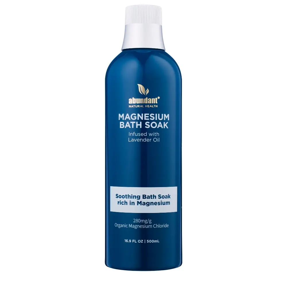 Abundant Natural Health Magnesium Bath Soak 500ml - Beauty