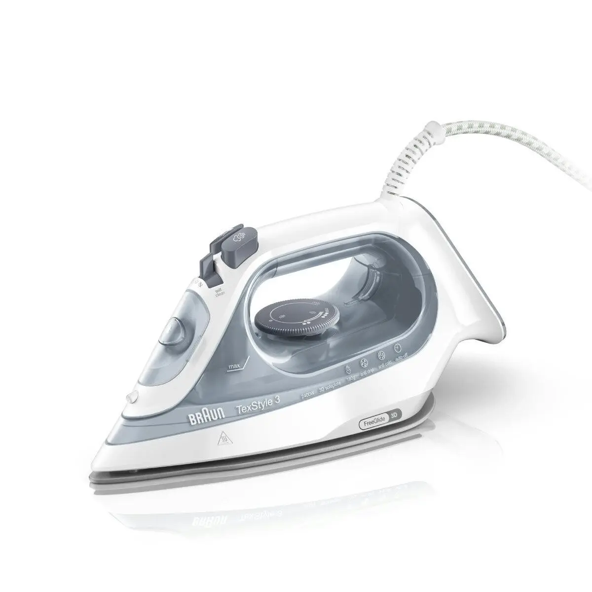 Braun TexStyle 3 Steam Iron Grey - Home & Garden