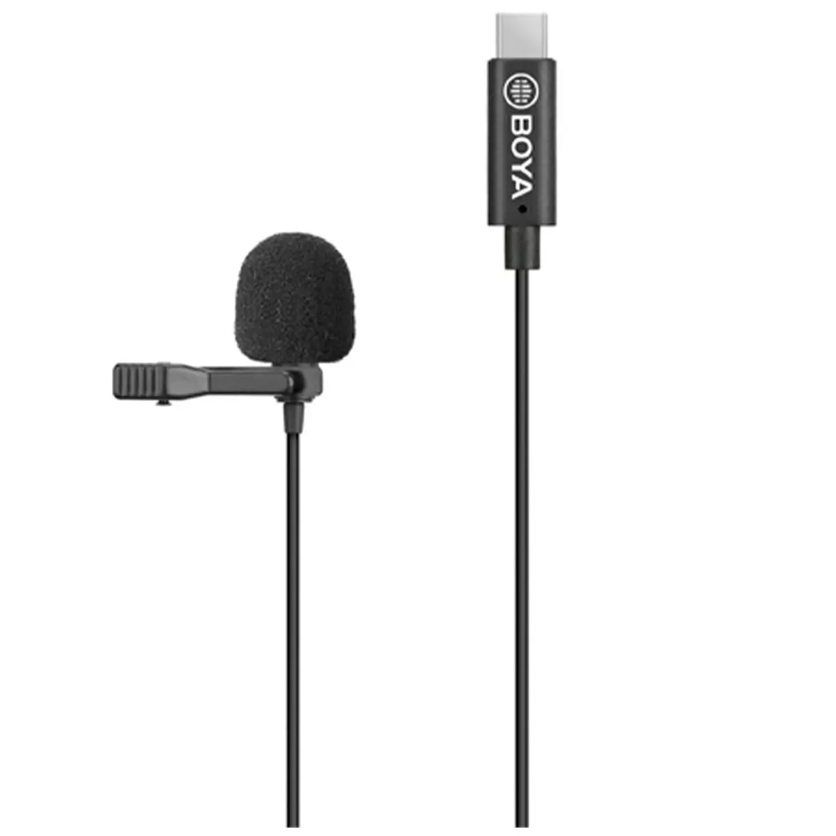 Boya Lavalier Microphone for Android Smartphones - Electronics