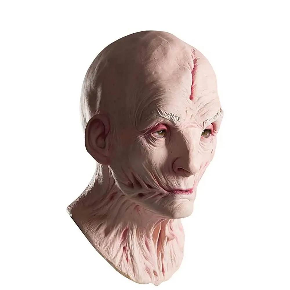 Star Wars Supreme Leader Snoke Overhead Mask Costume Cosplay Accessory Adult - Fashion