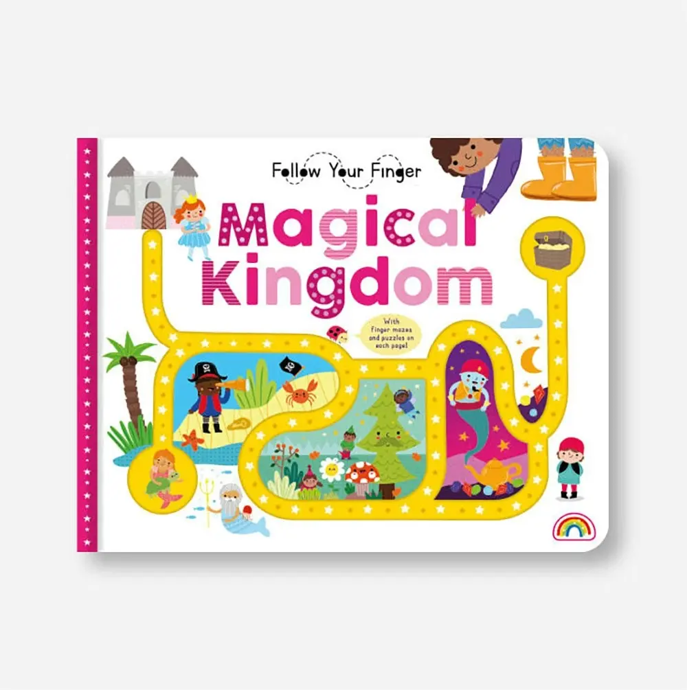 Really Decent Books Follow Your Finger Magic Kingdom Kids/Children Learning 1y+ - Entertainment