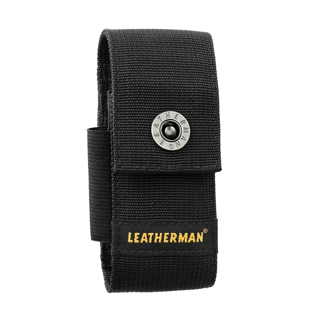 Leatherman 4 Pocket Medium Button Sheath Fits Wave Sidekick Wingman Skeletool - Sports & Outdoor