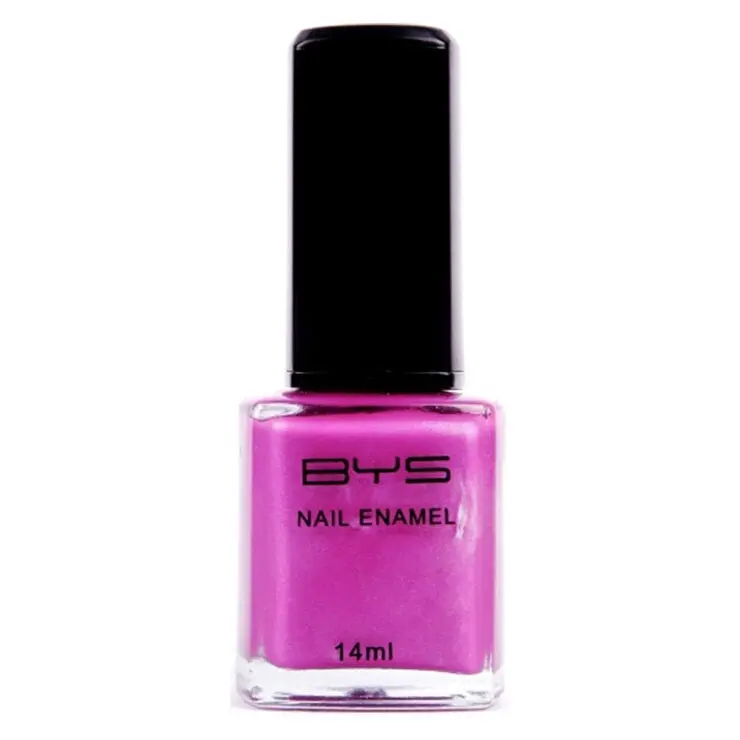 BYS In Grape Shape Nail Polish Enamel Lacquer Gloss Lasting Quick Dry 14ml Pink - Beauty