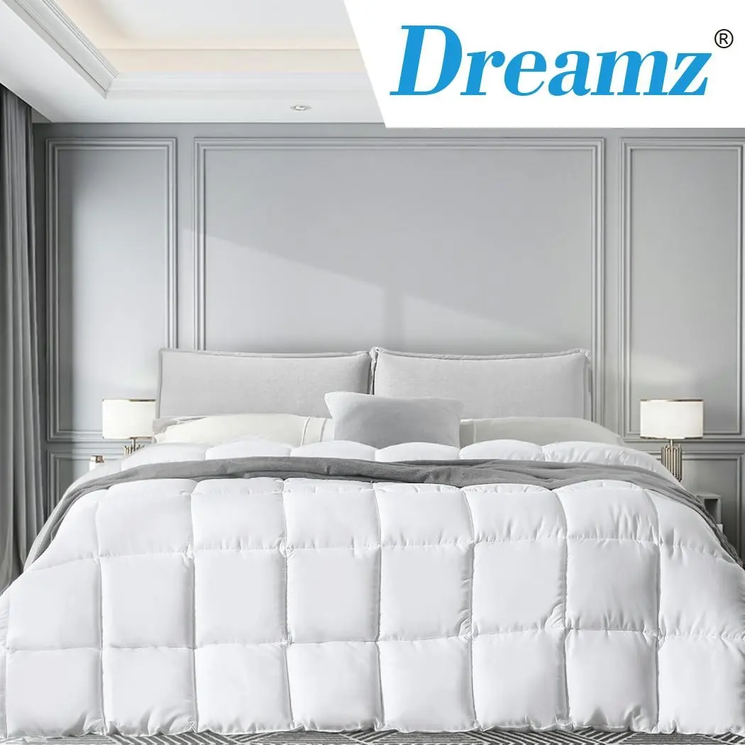 Dreamz 200GSM All Season Bamboo Winter Summer Quilt Duvet Doona Soft Singe Size - Winter Warmers up to 70% Off