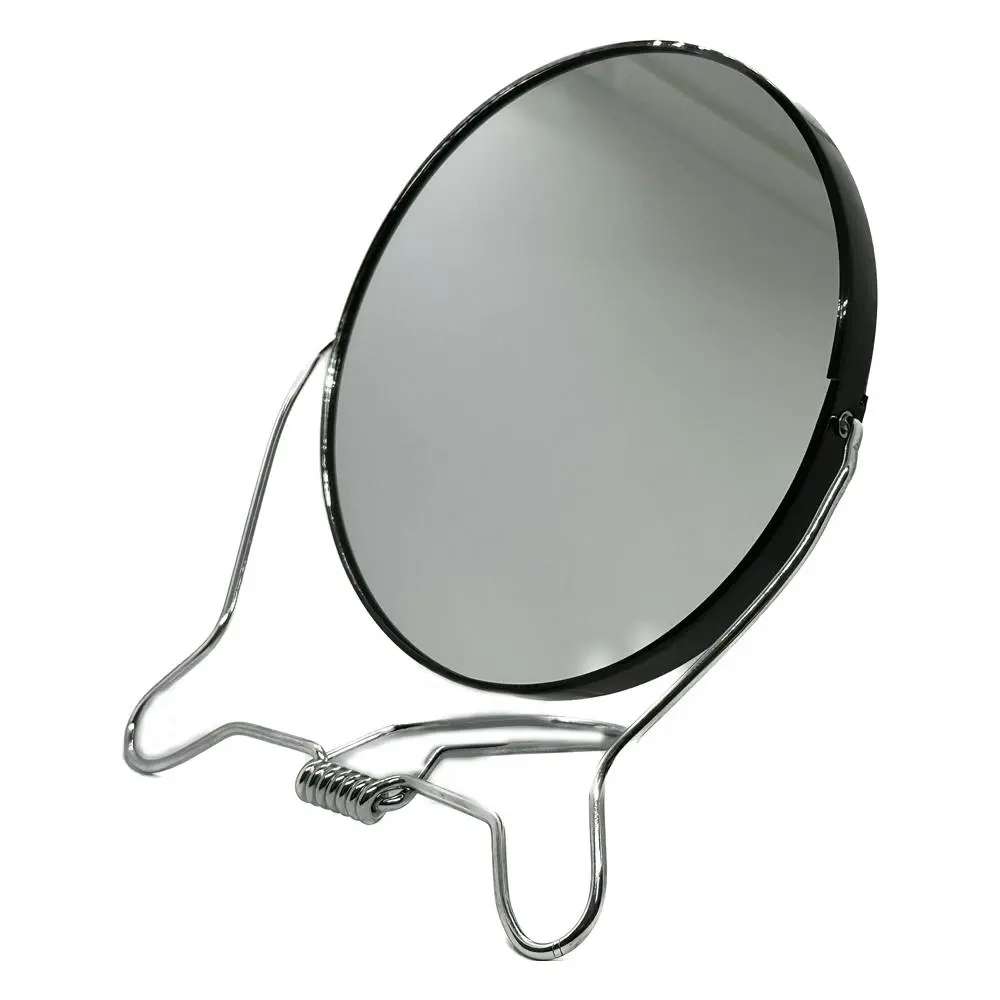 Crewman Mens 2 Sided Shaving Mirror on Stand 145mm Diameter 2x Magnification - Beauty