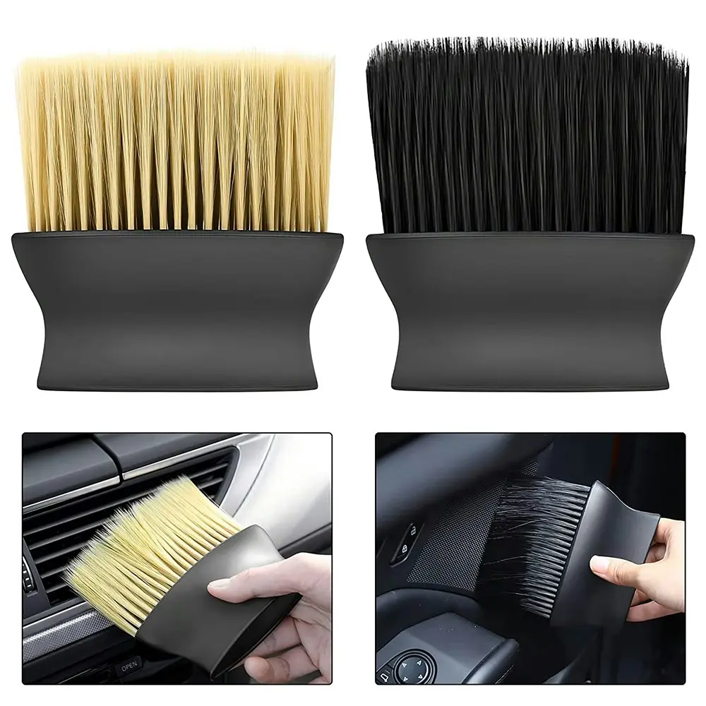 2Pcs Versatile Brush For Car a/c Air Outlet And Keyboard Cleanin - Home & Garden