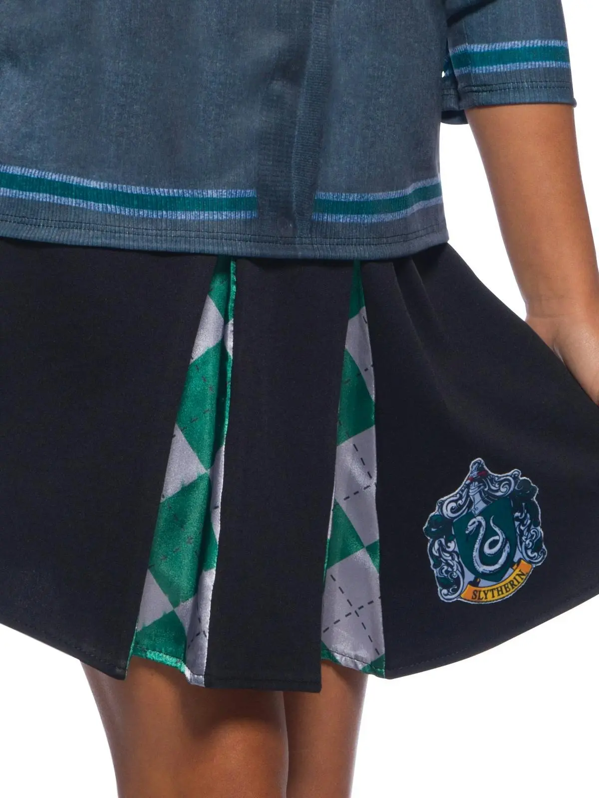 Harry Potter Slytherin Kids/Child Skirt Dress Up Party Costume Girls One Size - Fashion