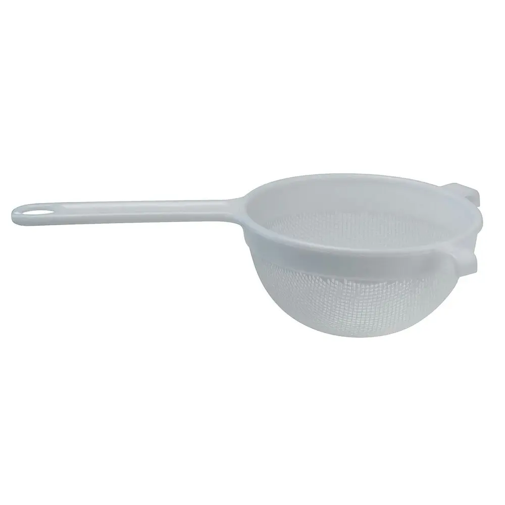 Cuisena 10cm Nylon Mesh Strainer Pasta Noodles Drainer w/ Long Handle White - Home & Garden