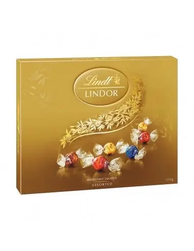 Lindt Lindor Assorted Ball Gift Box 235g - Groceries