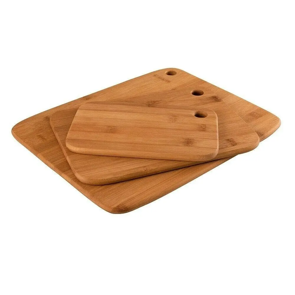 Peer Sorensen 3 Piece Long Grain Bamboo Chopping Cutting Board Set 3pc - Home & Garden