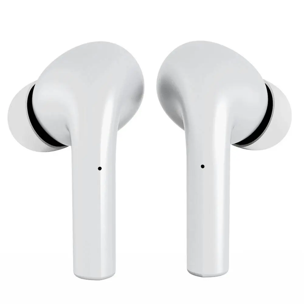 MokiPods True Wireless Earbuds Bluetooth In Ear earphones/Pods w/Mic White - Electronics