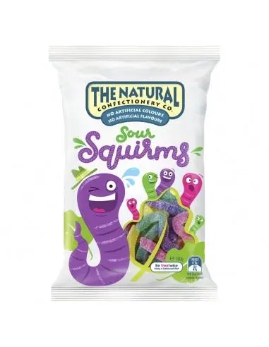 The Natural Confectionery Co. Squirms 180g x 12 - Groceries