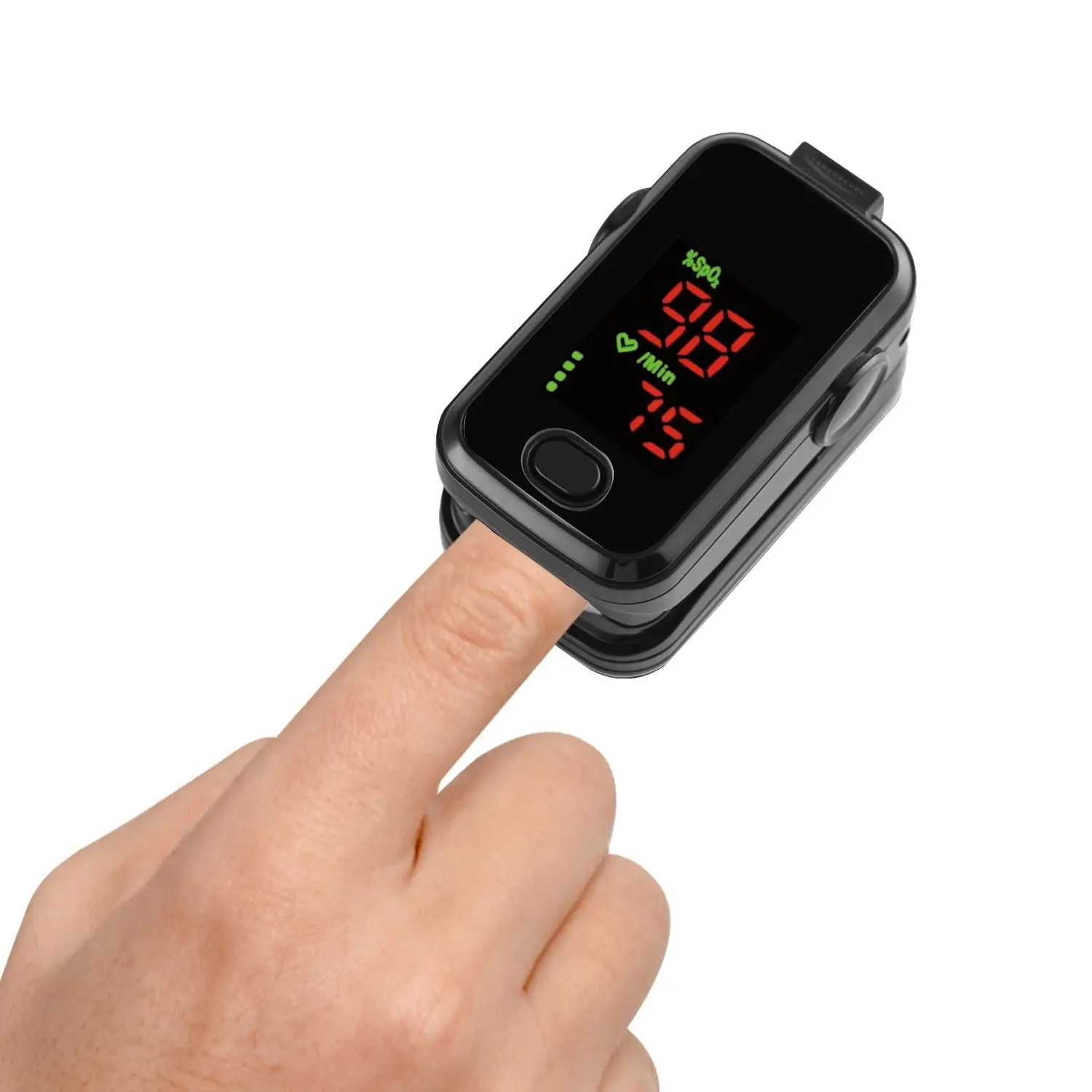 Fingertip Pulse Oximeter Hemoglobin Saturation Monitor Spo2 - Beauty