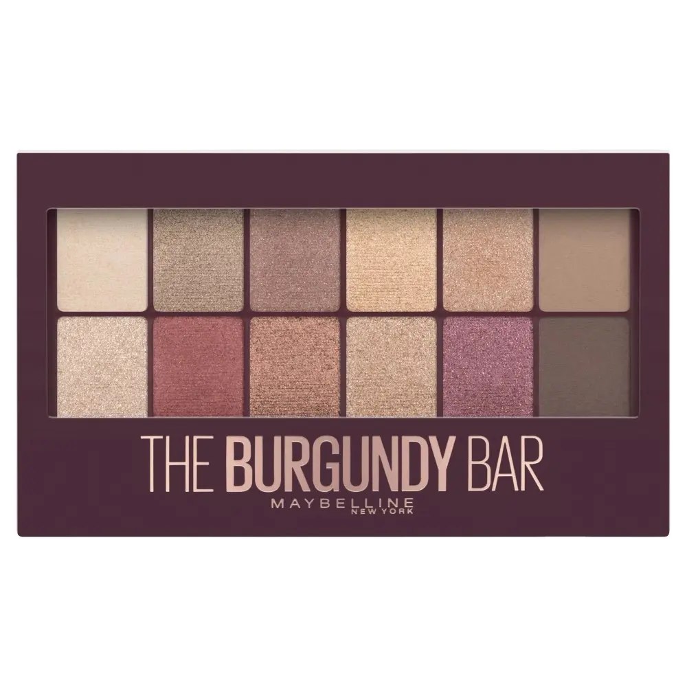 Maybelline Burgundy Bar Eyeshadow Palette - Beauty