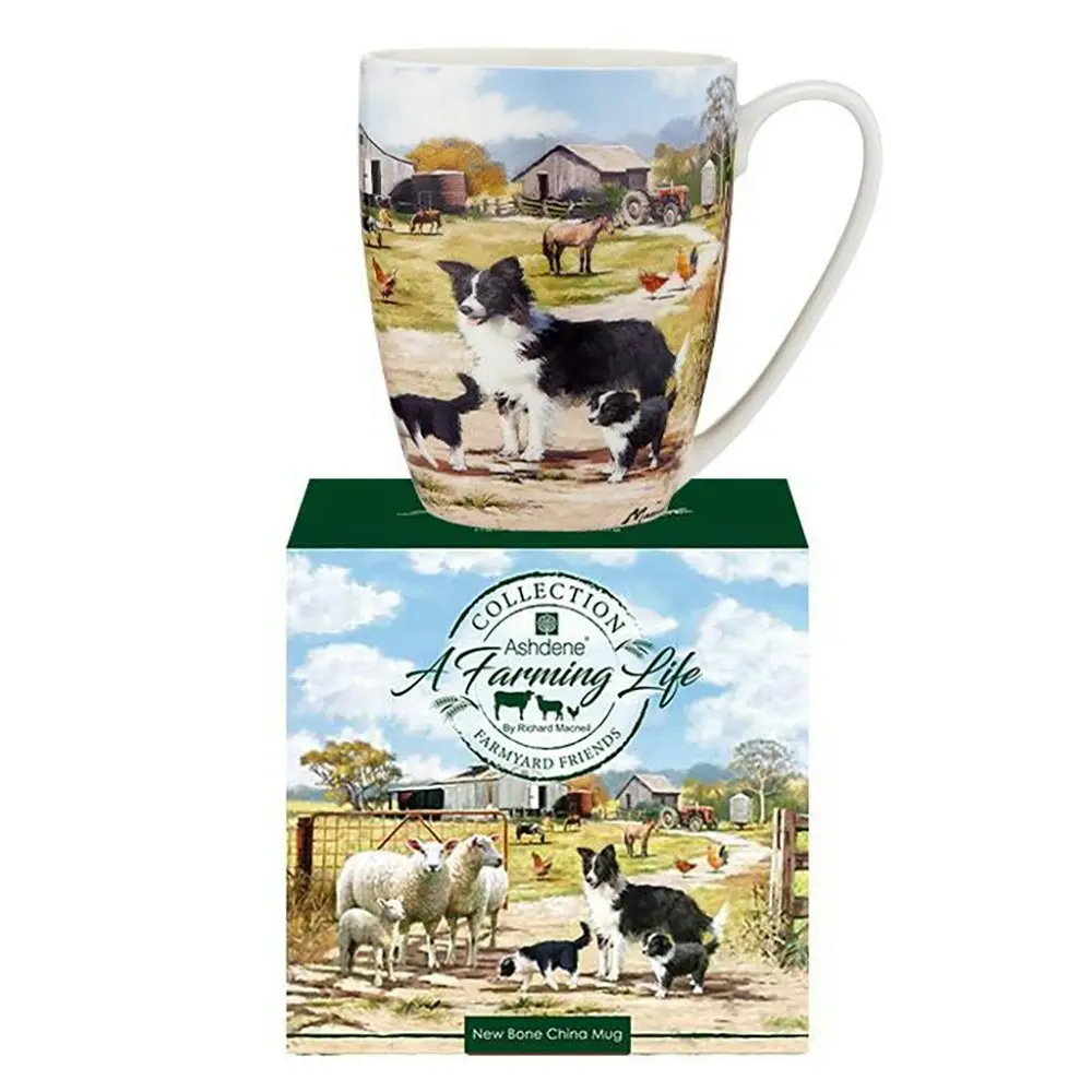 Ashdene A Farming Life Farmyard Friends Mug/Cup Hot/Cold Drinks Home/Kitchen - Home & Garden