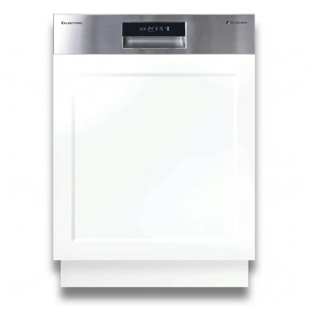 Kleenmaid 1800W Semi Integrated Kitchen Washing Dishwasher 60 x 84.5cm 238kWh - Home & Garden