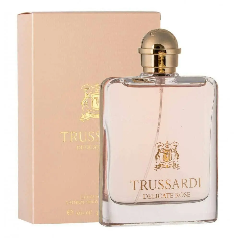 Trussardi Delicate Rose 100ml Eau de Toilette Women Fragrances EDT Spray for Her - Beauty