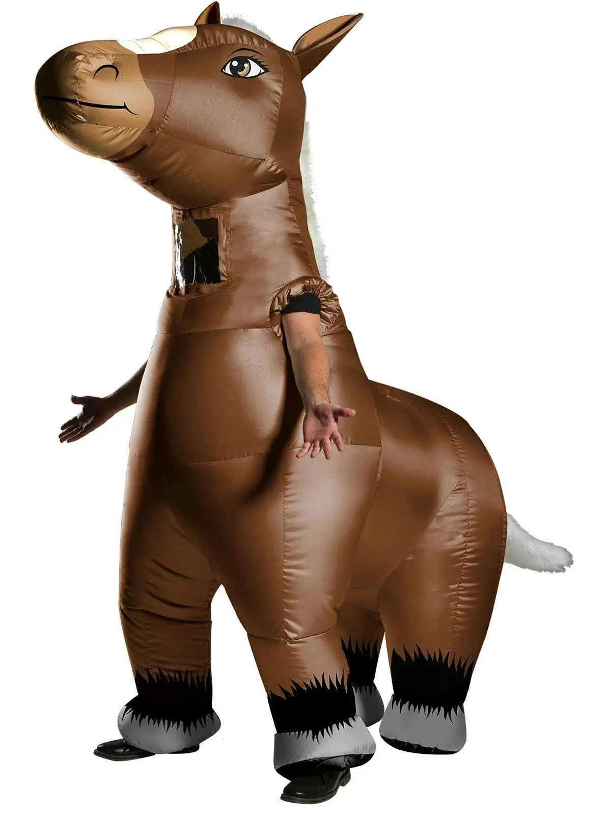 Rubies Mr Horsey Inflatable Unisex Adults Horse Dress Up Costume Size Standard - Fashion