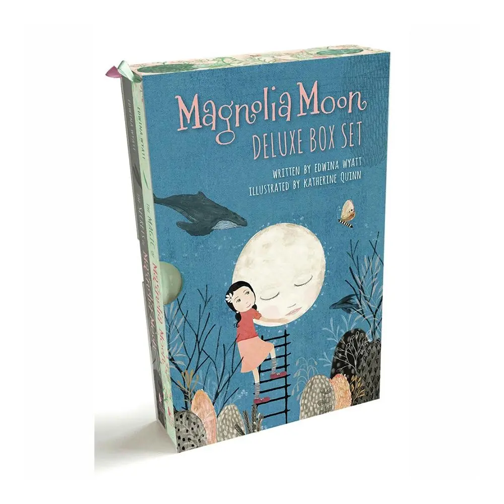 2pc Walker Magnolia Moon Deluxe Box Set Kids Bedtime Story Reading Book 5y+ - Entertainment