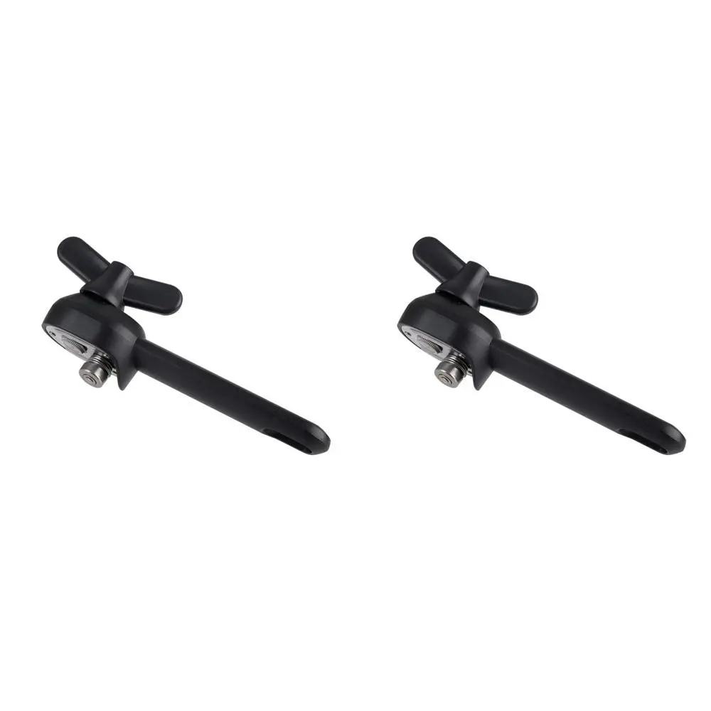 2x Appetito Safety Can Opener Handheld Lid Remover Home/Kitchen Accessory BLK - Home & Garden