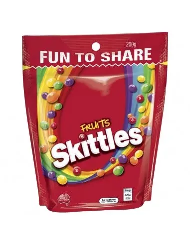 Mars Skittles Fruit 200g x 12 - Groceries