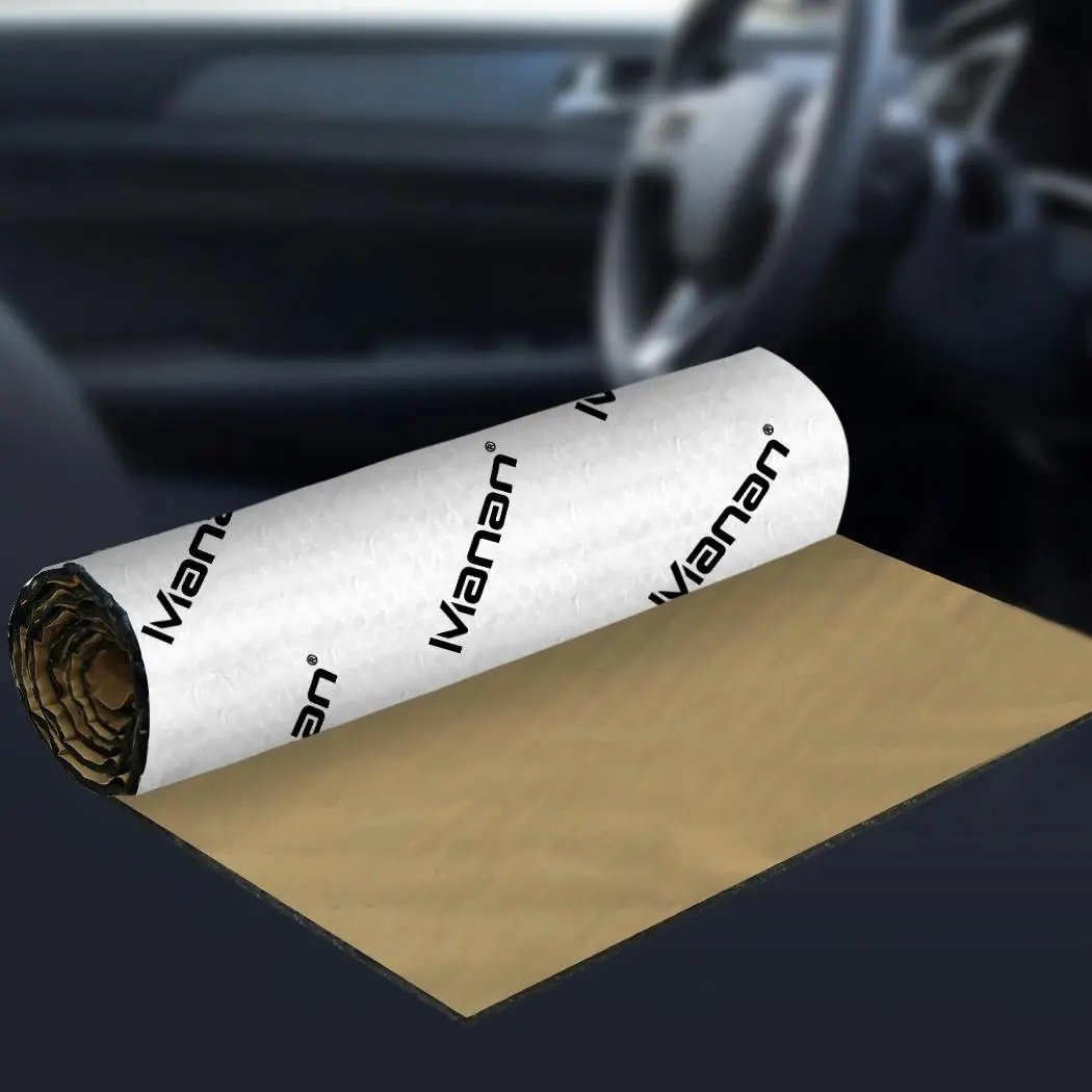 Manan Sound Deadener Butyl Roller 5m Heat Shield Noise Insulation Deadening Mat - Automotive