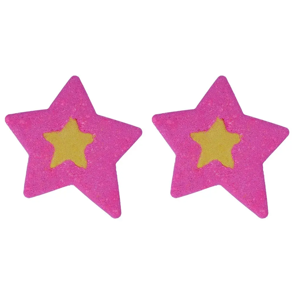 2PK Bomb Cosmetic A Star is Born Watercolours Bath Bomb Body Fragrance Tub Fizzy - Beauty