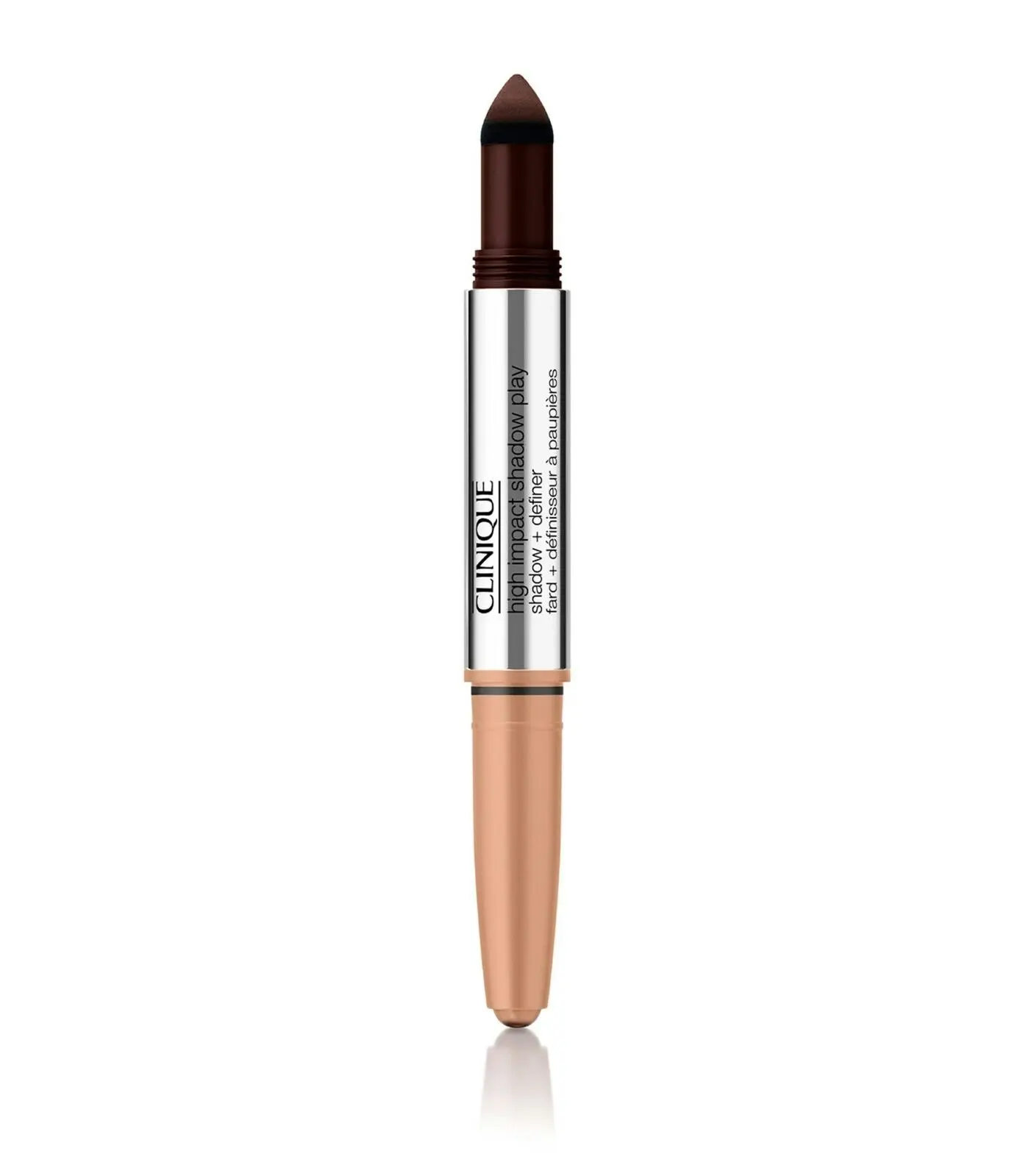 Clinique High Impact Shadow Play Eyeshadow + Definer 04 CafeAu Lait 1.9g - Beauty