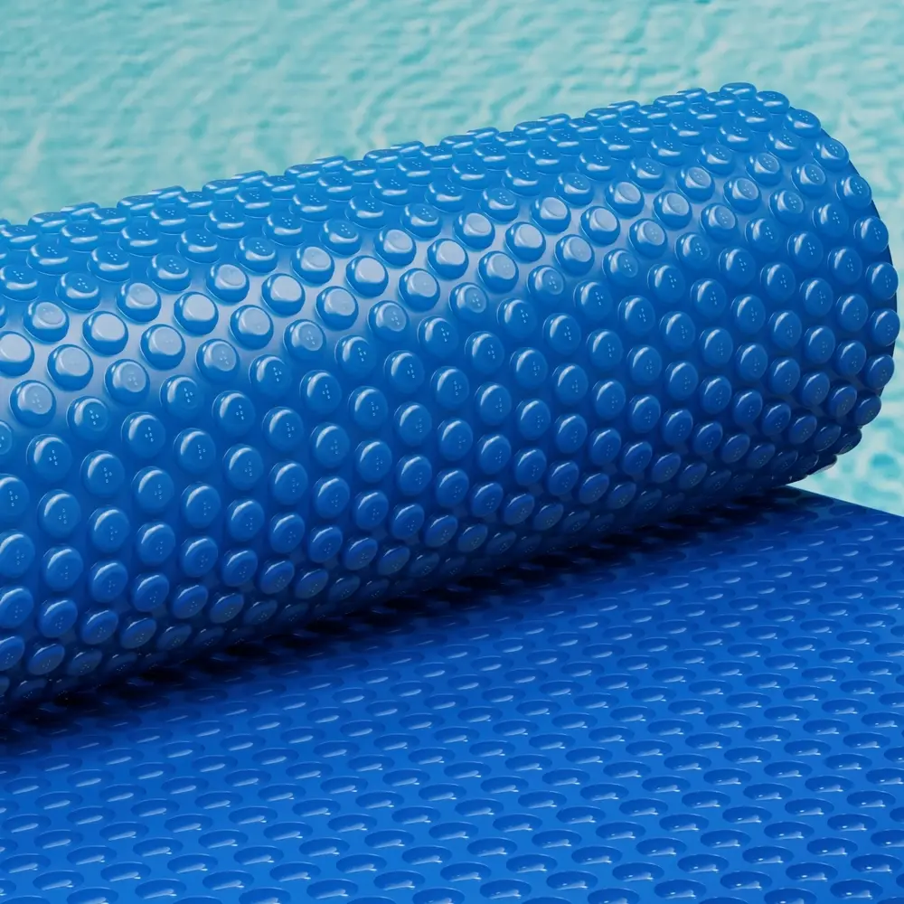 Aqua Buddy Pool Cover 600 Micron 6.5x3m Swimming Pool Solar Blanket Blue - Home & Garden