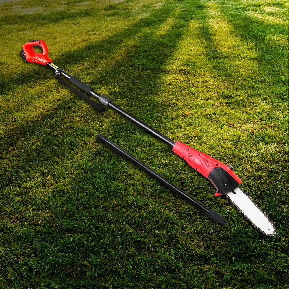 Giantz Chainsaw Cordless Pole Chain Saw 20V 8in Pruner 2.7m Long Reach Battery - Handyman Heaven Sale