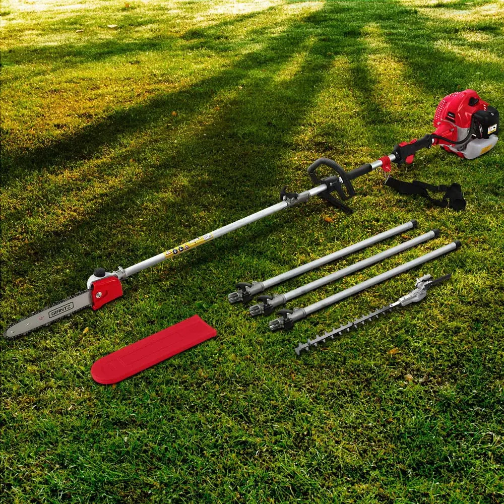 Giantz 65CC Pole Chainsaw Hedge Trimmer 12in Chain Saw 5.6m Long Reach - Handyman Heaven Sale
