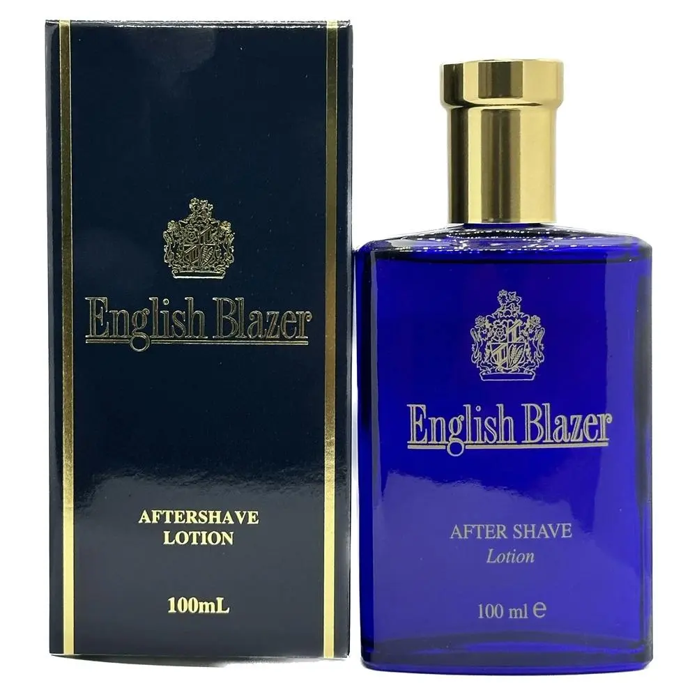 English Blazer After Shave Lotion 100ml Cooling Refreshing Mens Aftershave - Beauty