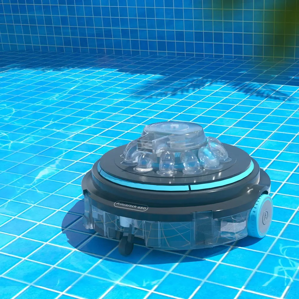 Aqua Buddy Robotic Pool Cleaner Automatic Vacuum Robot Swimming Cordless - Home & Garden