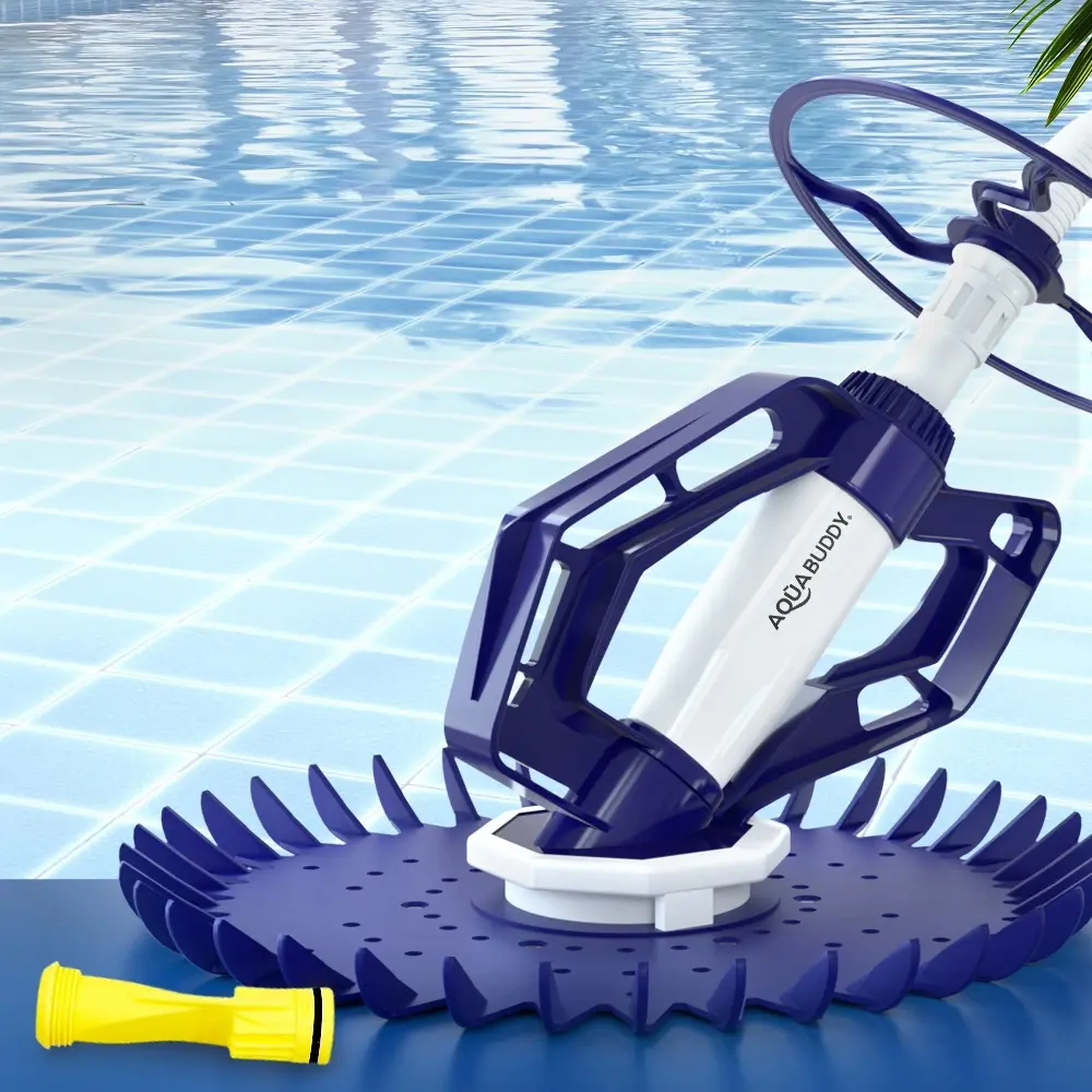 Aqua Buddy Pool Cleaner Automatic Vacuum Floor Climb Suction Swimming Hose 10M - Free Shipping Specials