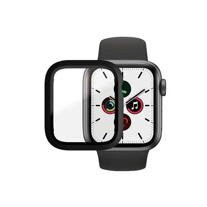 PanzerGlass Full Body AB Screen Protector For Apple Watch 4/5/6/SE 40mm Black - Electronics