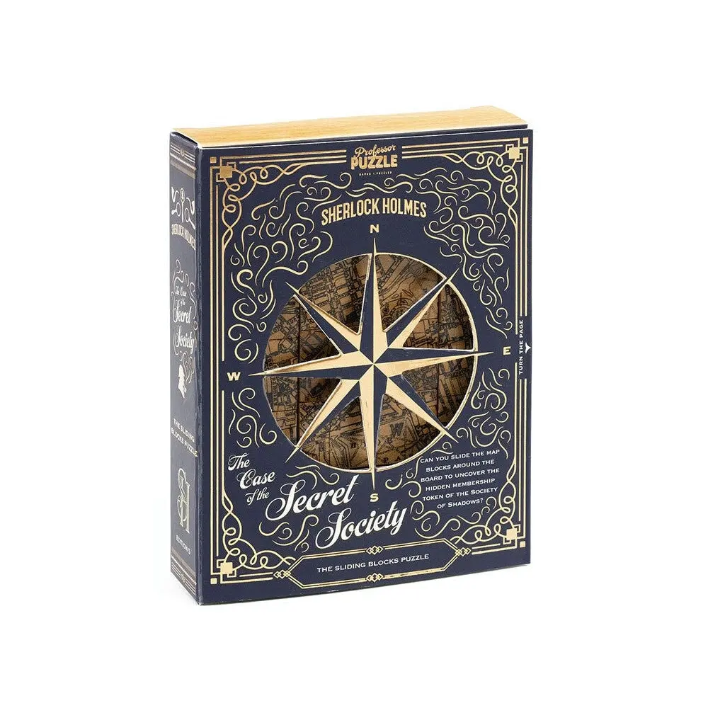 Sherlock Holmes: The Case of the Secret Society Sliding Blocks Puzzle - Toys & Games