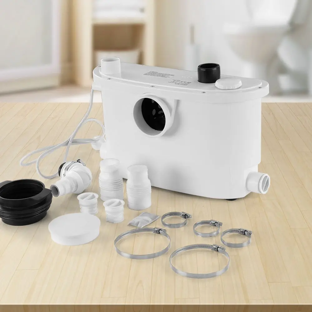 Giantz Macerator Sewerage Pump Waste Water Marine Toilet Disposal Unit Clean - Hardware