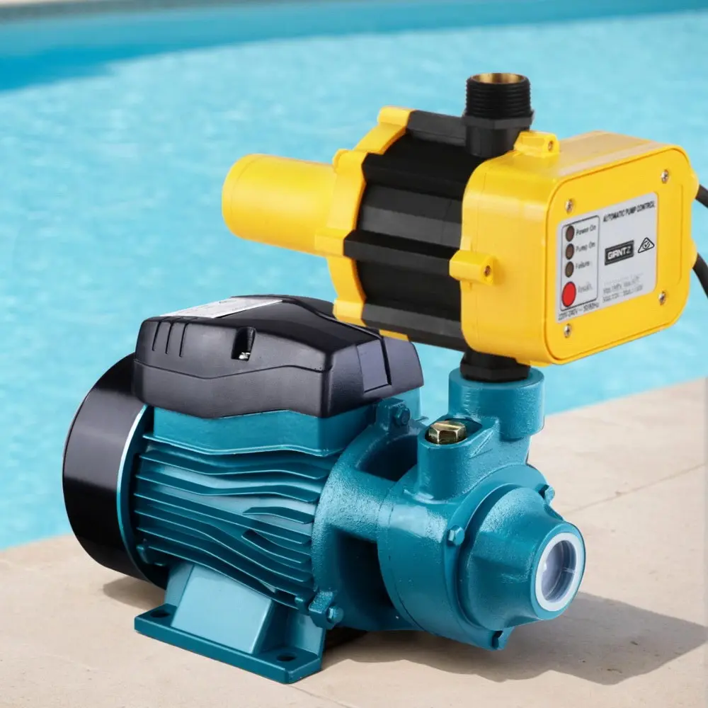 Giantz Peripheral Water Pump Garden Boiler Car Wash Electric Irrigation QB60 Yellow - Free Shipping Specials