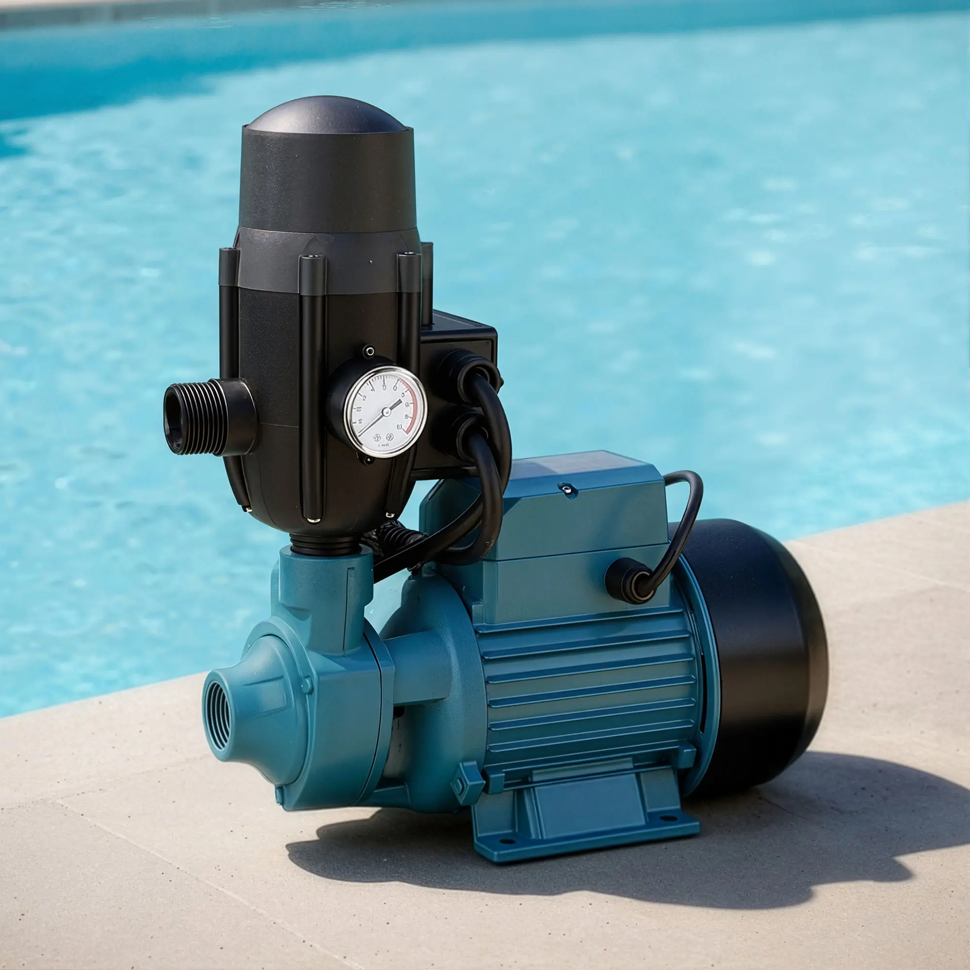 Giantz Peripheral Water Pump Garden Boiler Car Wash Auto Irrigation QB80 Black - Hardware