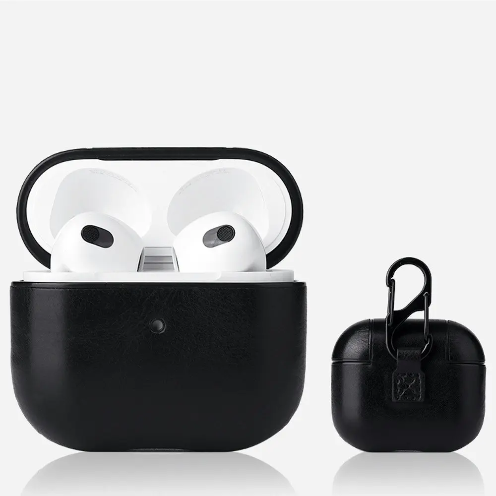 Full Body Protection Shockproof Earphone Case with Keychain for Apple AirPods 3 - Electronics