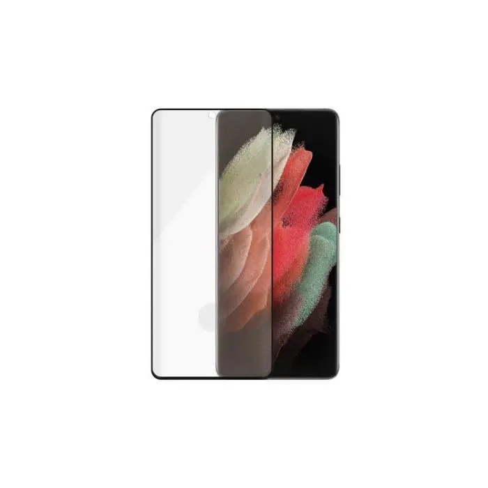PanzerGlass Phone Screen Protector Glass Guard For Samsung Galaxy S21 Ultra CLR - Electronics