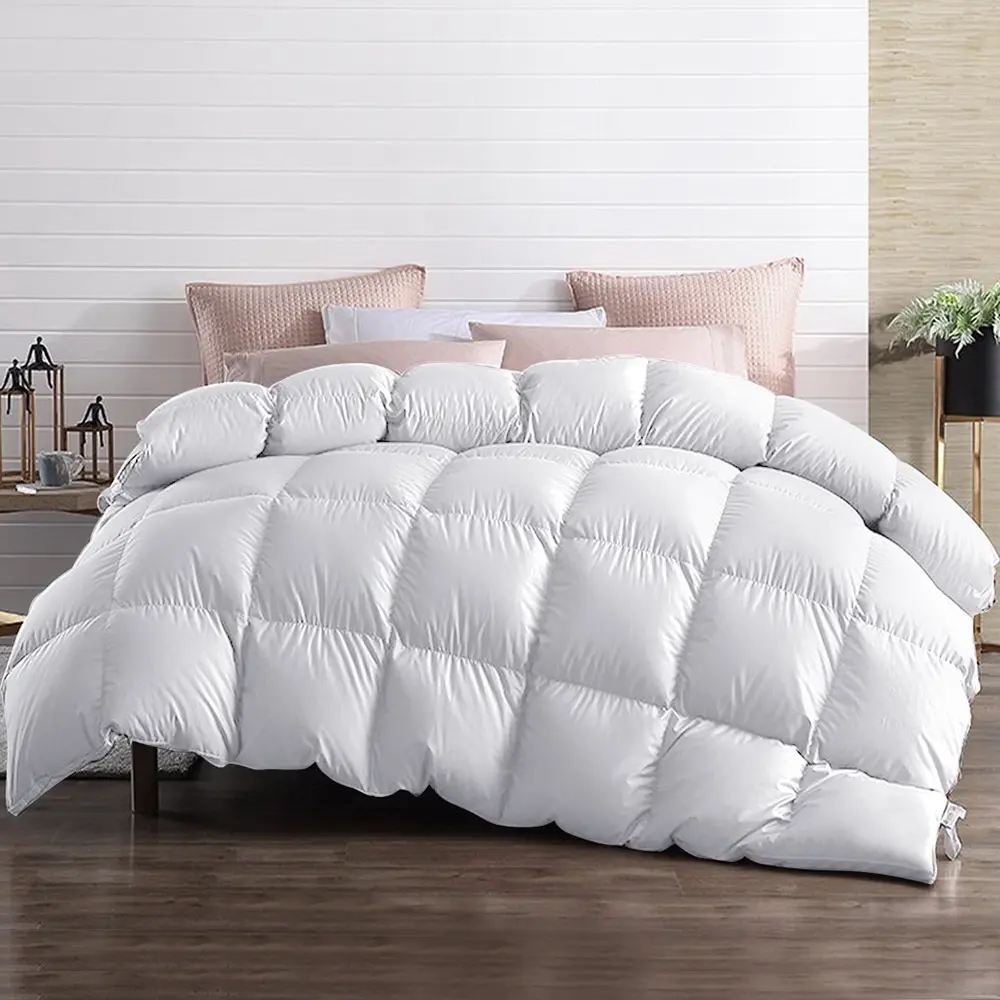 Giselle Bedding 700GSM Goose Down Feather Quilt King - Best Selling Linen & Towels - From $20