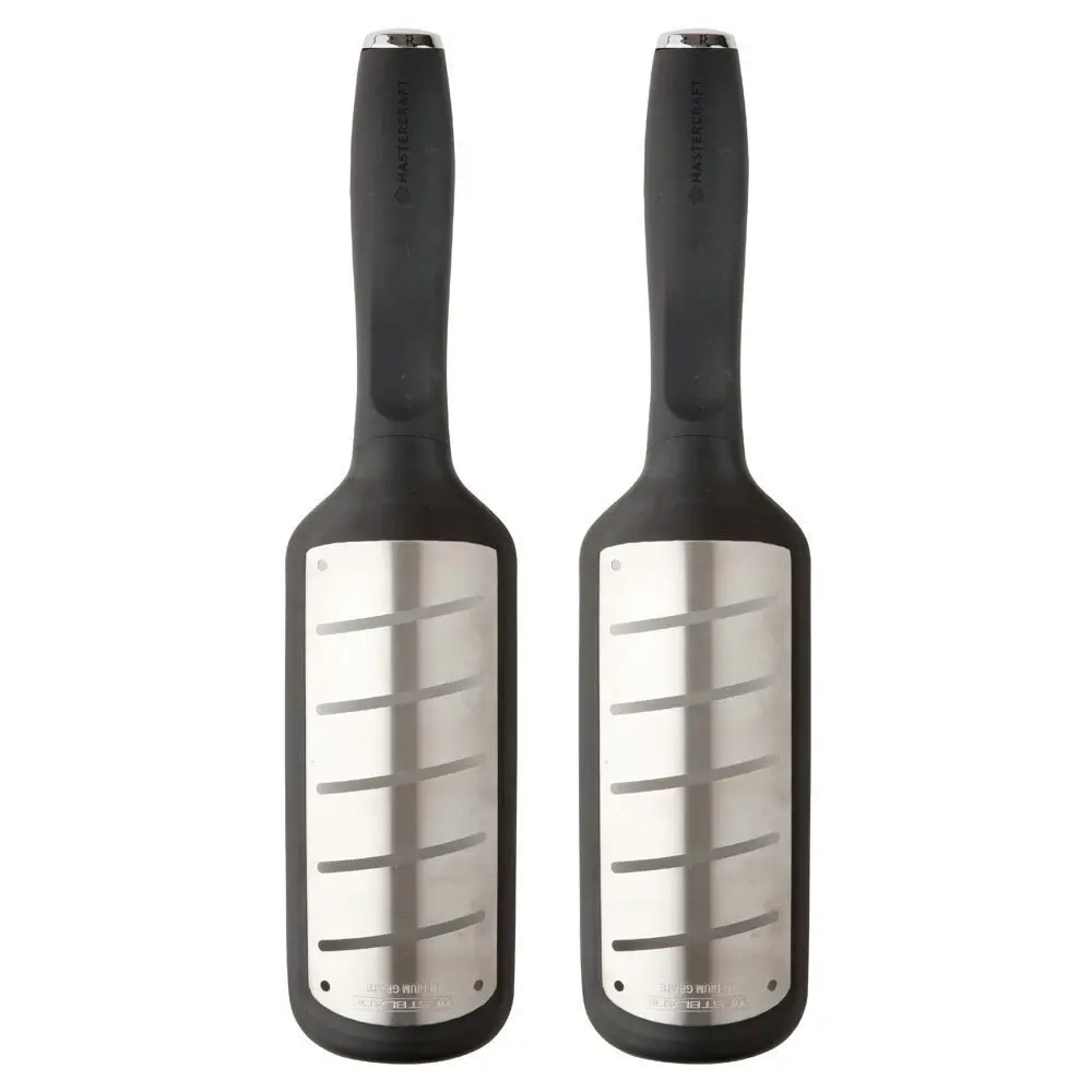 2PK MasterCraft West Medium Blade Grater/Zester Cheese/Chocolate Kitchen Utensil - Home & Garden
