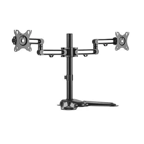 Brateck 88.6cm Dual 17'-32' Monitor Stand Mount Premium Articulating Aluminum