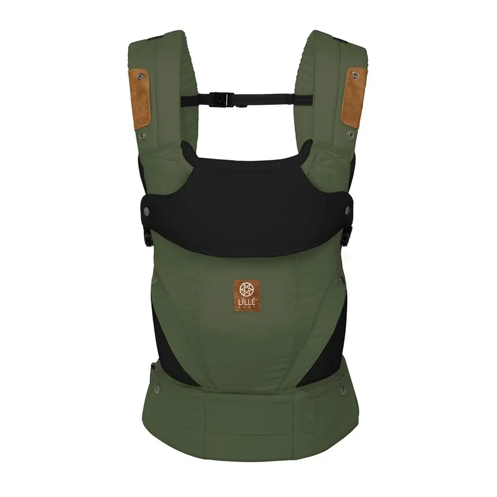 Lillebaby Baby/Newborn/Toddler Elevate Adjustable Fabric Travel Carrier Olive